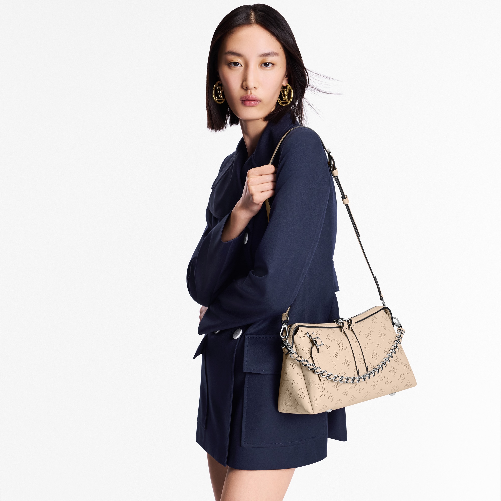 MAHINA☾ Sac Hand It All PM Cuir Mahina - Sacs à main de luxe | Femme